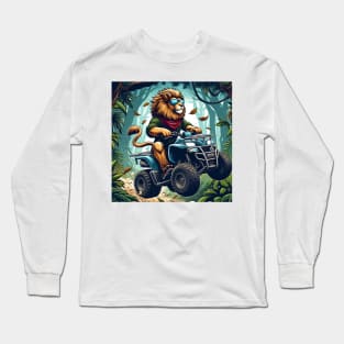 Bad ass lion Long Sleeve T-Shirt